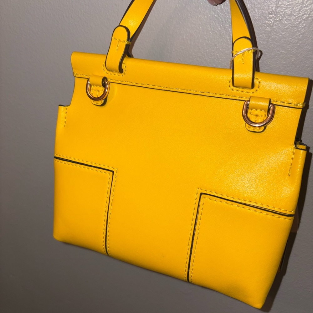 Tory Burch Daisy Yellow Bag - Picture 2 of 5